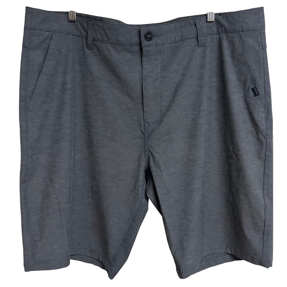 Rip Curl Boardwalks Shorts Mens 42 Gray Hybrid Surf Walk Stretch Casual EUC